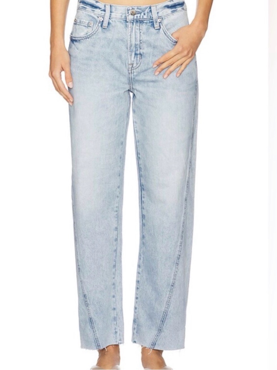 Pistola "Kasey" Mid Rise Barrel Jeans Sz 31